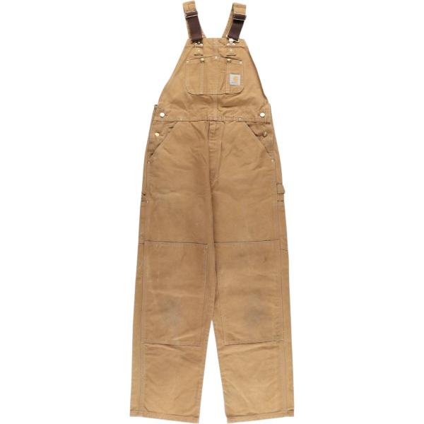 Carhartt ダブルニーオーバーオール ●アメリカ古着（商品番号5556） Carhartt（カーハート） 古着 00年代 ダブルニー ダック