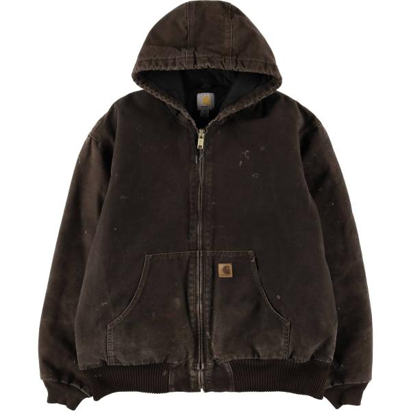 Carhartt（カーハート） 古着 アクティブジャケット ダックフルジップ