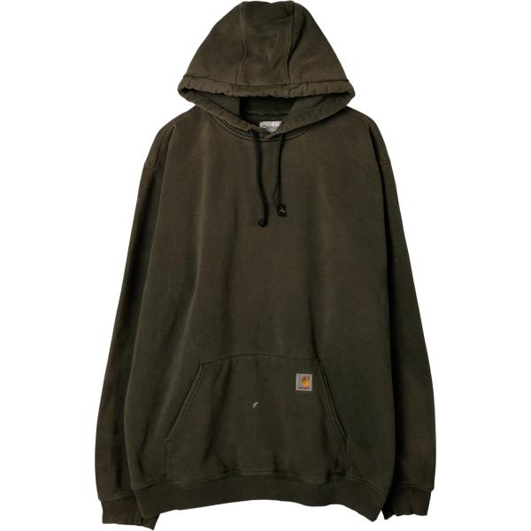 Carhartt 古着 00年代 カーハート スウェットプルオーバーパーカー