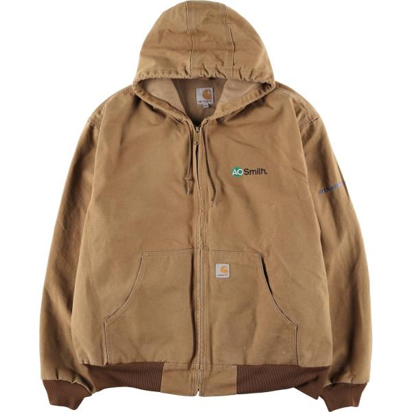 Carhartt 古着 カーハート アクティブジャケット ダックフルジップ