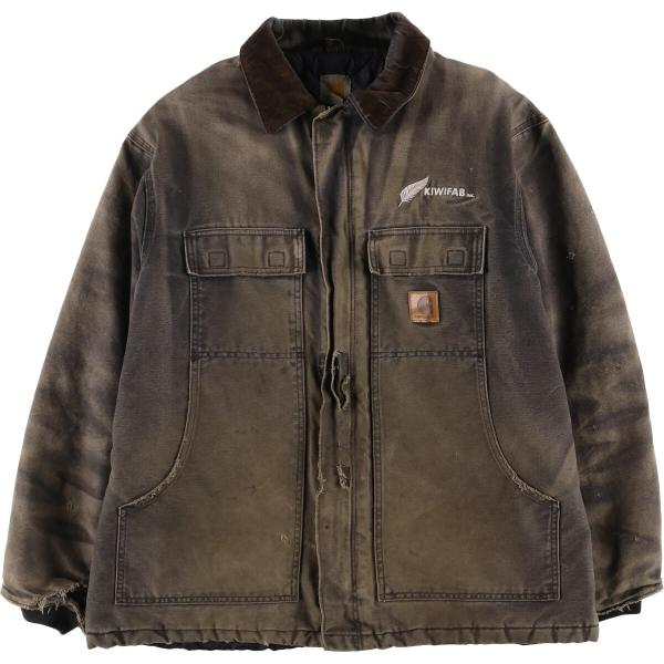 Carhartt 古着 カーハート トラディショナルコート 中綿入り ダック