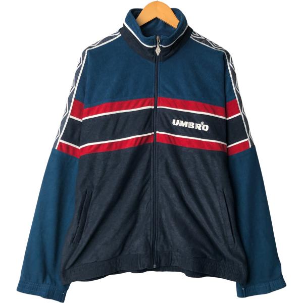 umbro 古着 90年代 アンブロ UMBRO ベロアジャージ トラック