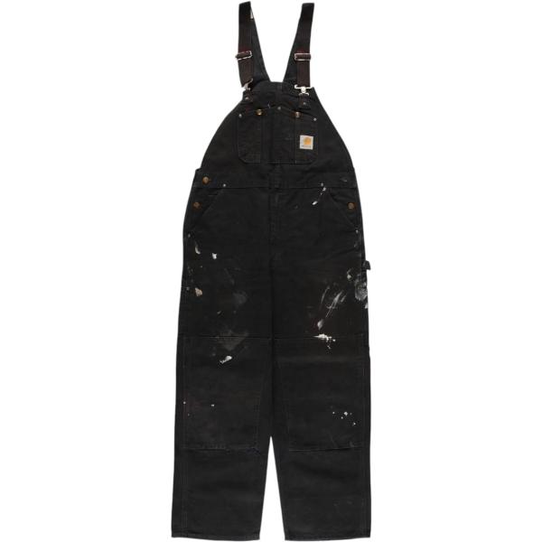 【2XL相当】 カーハート 40×32 ダック地 オーバーオール ダブルニー 2XL相当】 カーハート 40×32 ダック地 オーバーオール