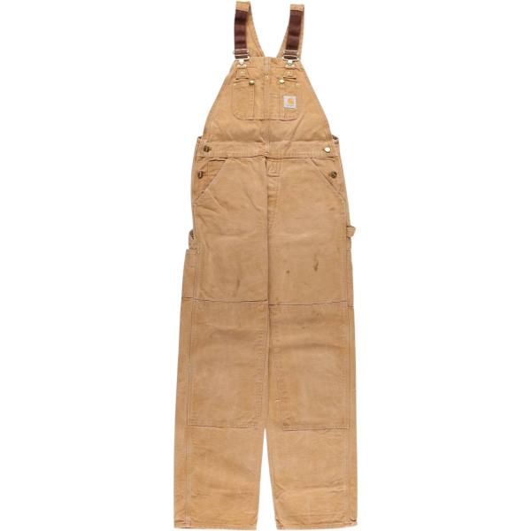 00s Carhartt オーバーオール USA製 ダブルニー Carhartt（カーハート） 古着 00年代 ダブルニー ダック