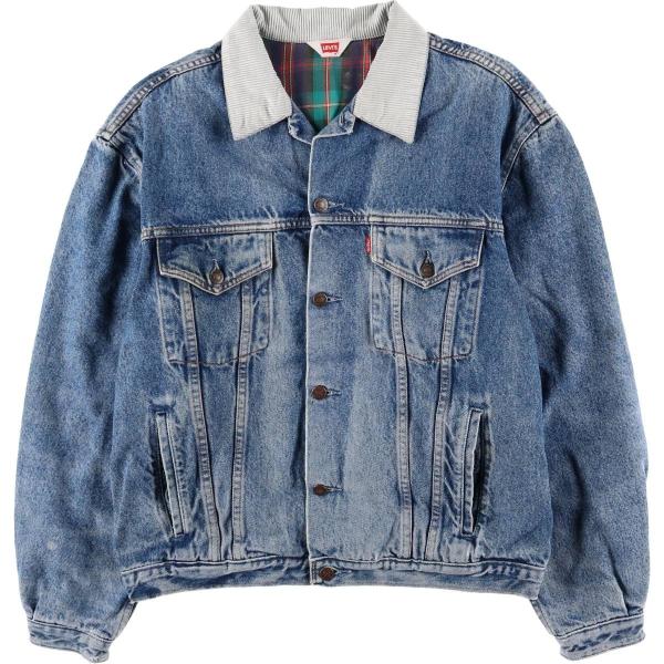 Z*g様 リーバイス デニムジャケット W36L Levi's 古着 Gジャン Levi's 古着 リーバイス 70609-0214 デニムジャケット Gジャン メンズM