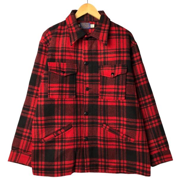 PENDLETON 古着 70年代 ペンドルトン チェック柄 ウールジャケット USA