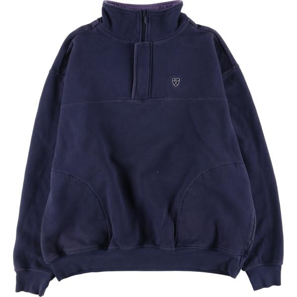 OLD NIKE GOLF オールドナイキ ハーフジップ スウェット 90s NIKE 古着 00年代 ナイキ GOLF ゴルフ ハーフジップスウェット
