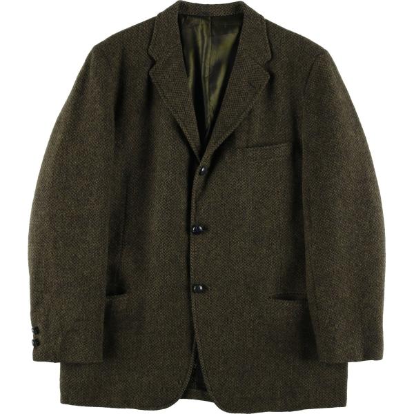 ハリスツイード　ヴィンテージ　harris tweed 古着 80~90年代 Judd's Harris Tweed ハリスツイード ウールテーラード