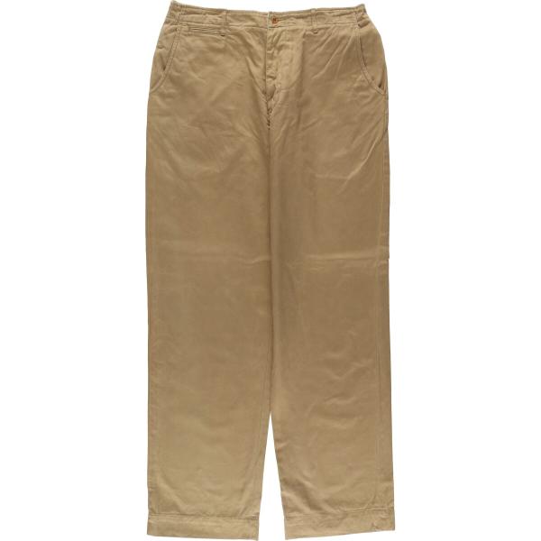 古着 ラルフローレン Ralph Lauren POLO by チノパンツ メンズw34相当