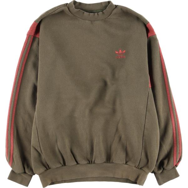 adidas 古着 80年代 アディダス ロゴスウェットシャツ