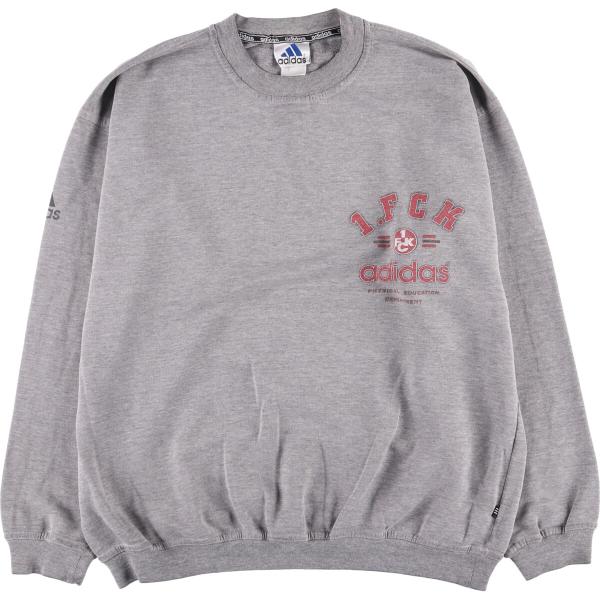 adidas（アディダス） 古着 90~00年代 プリントスウェットシャツ