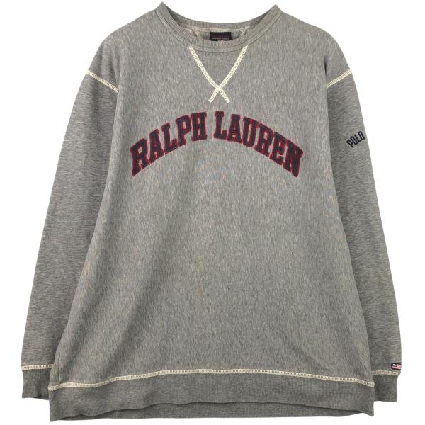 古着 ラルフローレン Ralph Lauren POLO JEANS COMPANY ロゴスウェットシャツ トレーナー メンズL相当 /eaa588259 古着 ラルフローレン Ralph Lauren POLO JEANS COMPANY ロゴスウェット