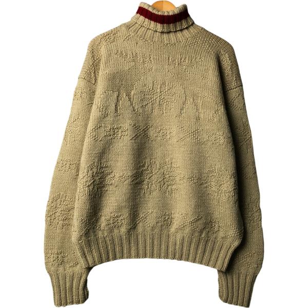 古着 ラルフローレン POLO by Ralph Lauren HAND KNIT ハンドニット