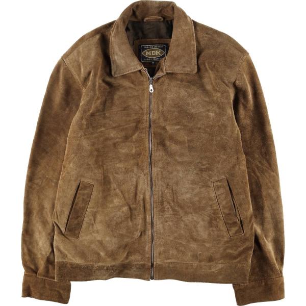 古着 MAJOR DESIGN KORPORATION スイングトップタイプ スエードレザー