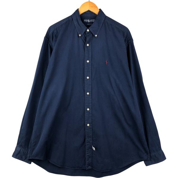 古着 ラルフローレン Ralph Lauren 長袖 ボタンダウンシャツ メンズXL相当/eaa588655 古着 ラルフローレン Ralph Lauren 長袖 ボタンダウンシャツ メンズXL