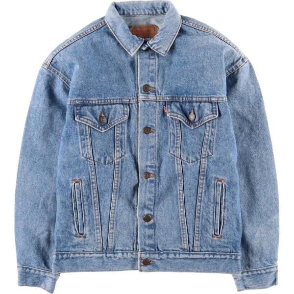 古着 90年代 リーバイス Levi's 57508-0214 デニムジャケット Gジャン USA製 メンズXL相当 ヴィンテージ/eaa602673 Levi's（リーバイス） 古着 90年代 Levi's 57508-0214 デニム