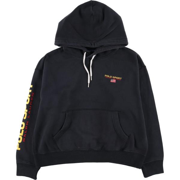美品 XL 黒 90s POLO SPORT フルジップ パーカー ブルゾン 美品 XL 黒 90s POLO SPORT フルジップ パーカー ブルゾン