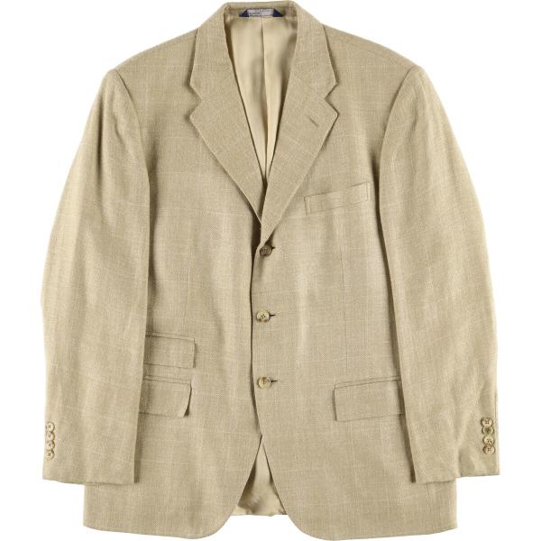 古着 ラルフローレン Ralph Lauren POLO by チェック柄 シルク