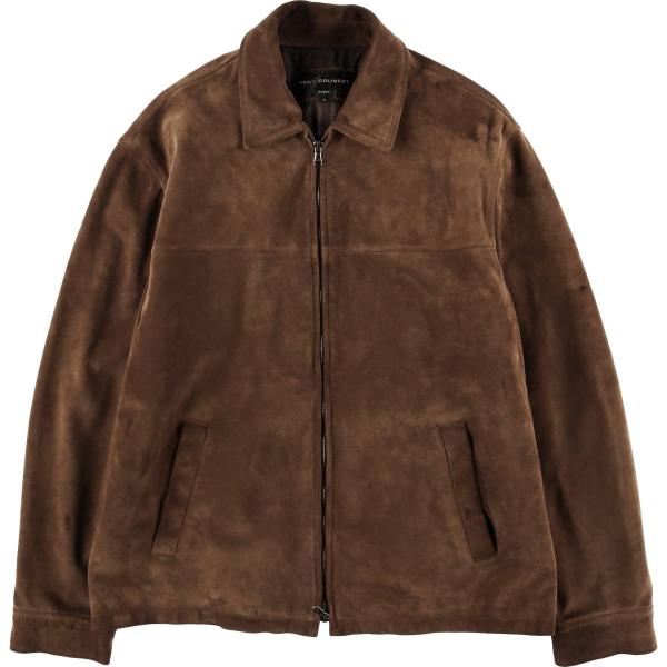 古着 VENT COUVERT スイングトップタイプ スエードレザー スポーツ