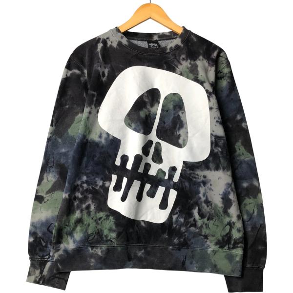 STUSSY（ステューシー） 古着 タイダイ柄 ドクロ柄 スカル柄 ロゴ