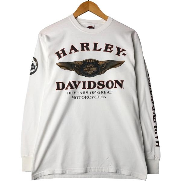 古着 ハーレーダビッドソン Harley-Davidson ロングTシャツ ロンT