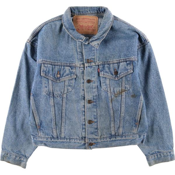 古着 90年代 リーバイス Levi's 70598-4891 デニムジャケット Gジャン USA製 メンズM相当 ヴィンテージ/eaa590374 Levi's（リーバイス） 古着 90年代 Levi's 70598-4891 デニム