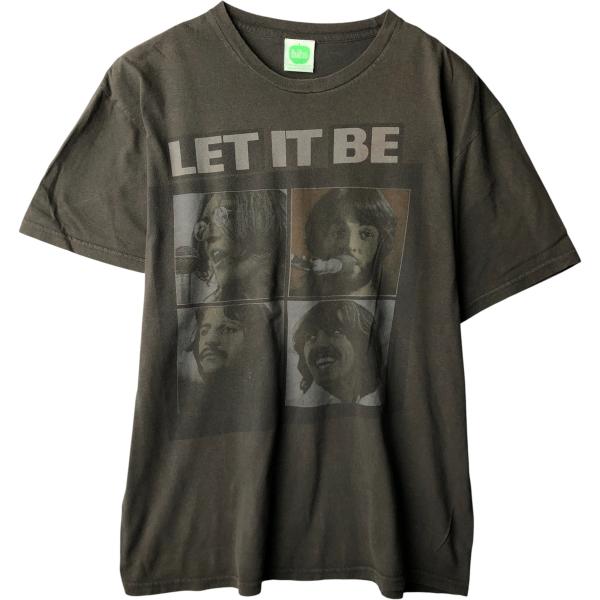 00s THE BEATLES ビートルズ バンド Tシャツ 古着 00年代 THE BEATLES ビートルズ バンドTシャツ バンT メンズL相当