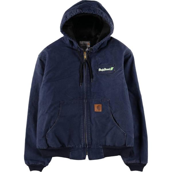 Carhartt 古着 カーハート アクティブジャケット ダックフルジップ