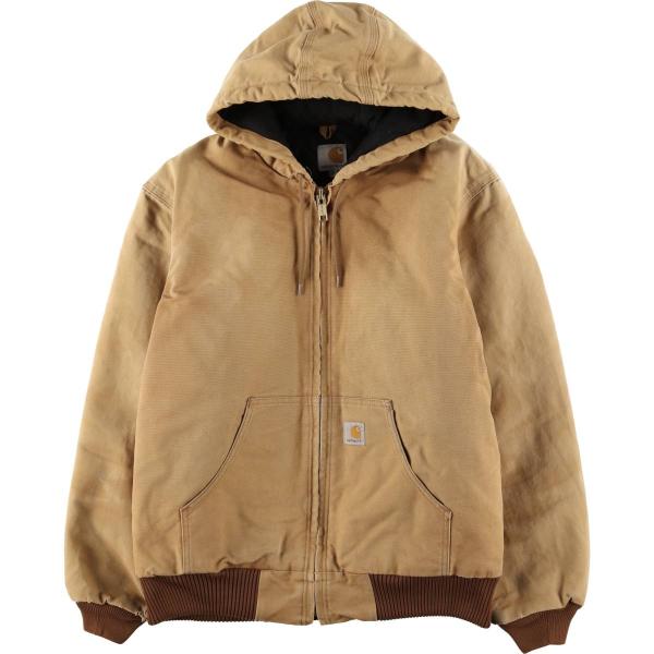 Carhartt 古着 カーハート アクティブジャケット ダックフルジップ