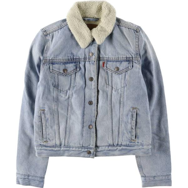 Levi's（リーバイス） 古着 デニムボアジャケット レディースS相当