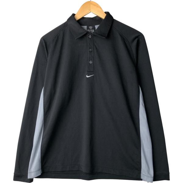 NIKE（ナイキ） 古着 00年代 長袖 ポロシャツ メンズL相当 /eaa592993