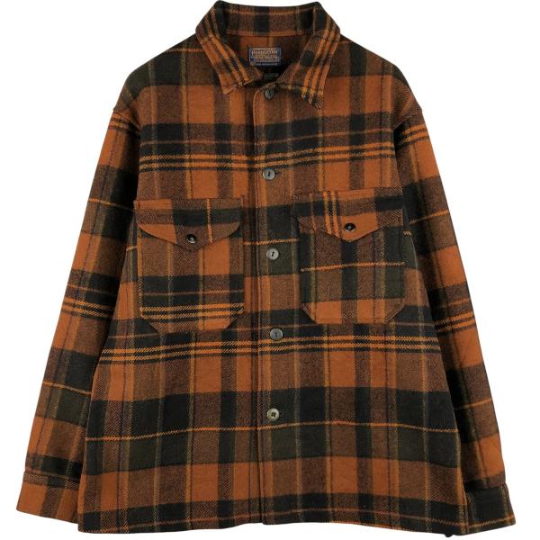 PENDLETON 古着 ~70年代 ペンドルトン チェック柄 ウールシャツ