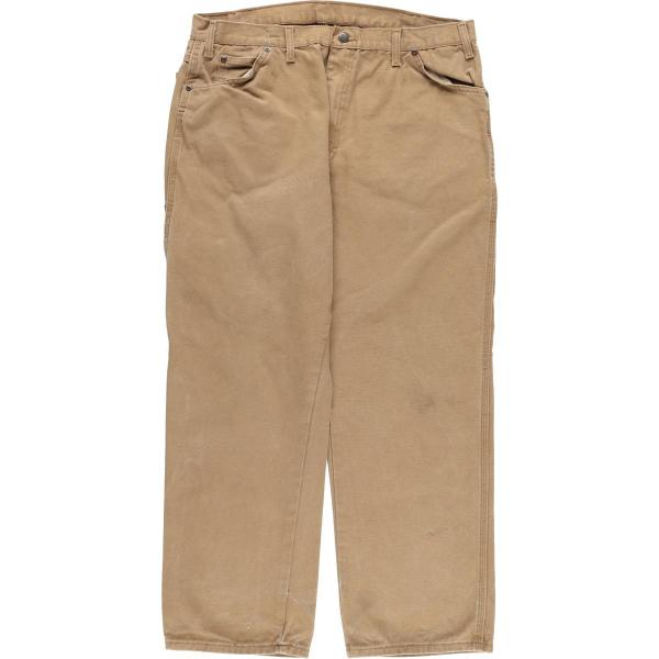 古着 ディッキーズ Dickies Relaxed Fit ダックペインターパンツ メンズw37相当/eaa583950 Dickies（ディッキーズ） 古着 Dickies Relaxed Fit ダックペインター