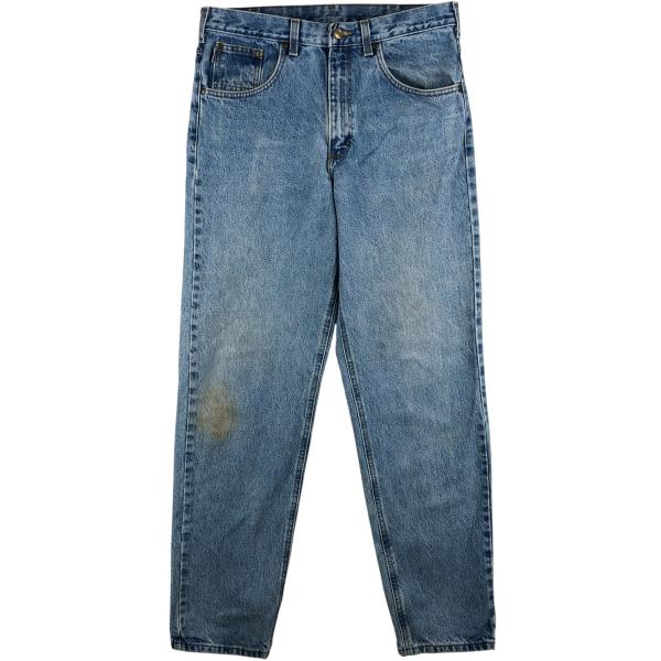 古着 カーハート Carhartt RELAXED FIT テーパードデニムパンツ メンズw34相当/eaa595760 Carhartt（カーハート） 古着 Carhartt RELAXED FIT テーパードデニム