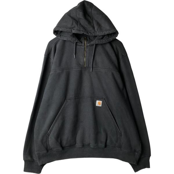 Carhartt 古着 カーハート ORIGINAL FIT スウェットハーフジップ