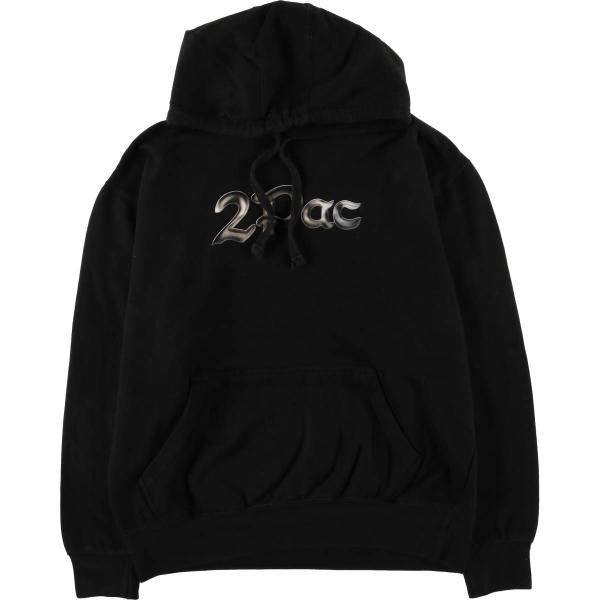 古着 2pac トゥーパック バンド スウェットプルオーバーパーカー メンズM相当/eaa595954 古着 2pac トゥーパック バンド スウェットプルオーバーパーカー