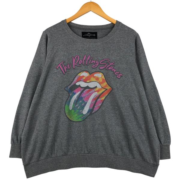 【最終値下げ】 80s ローリングストーンズ　バンド　スウェット　トレーナー 古着 THE ROLLING STONES ザローリングストーンズ バンド スウェット
