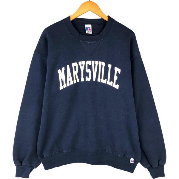 古着 90年代 ラッセル Russell ATHLETIC カレッジスウェットシャツ