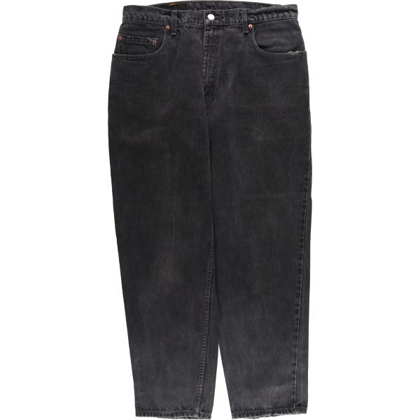 古着 90s USA製 Levi's 560 ブラックデニム ワイド baggy Levi's（リーバイス） 古着 90~00年代 560-02600 LOOSE FIT TAPERED