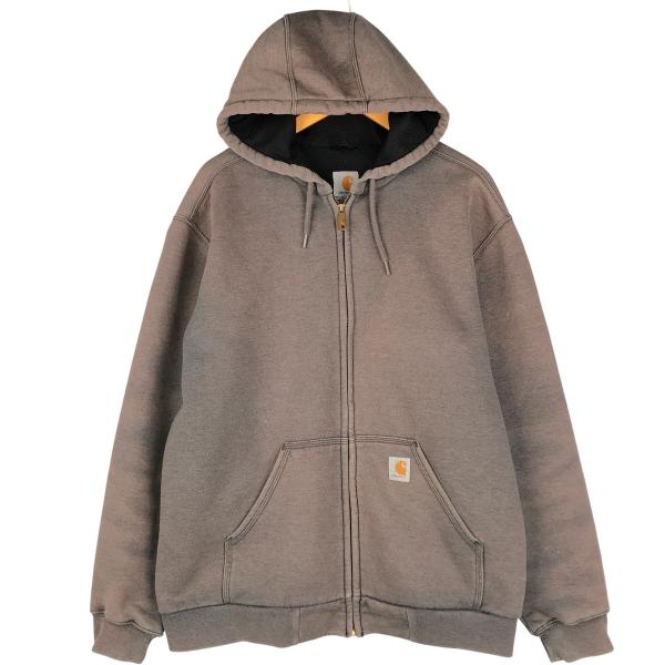 Carhartt（カーハート） 古着 スウェットフルジップパーカー メンズL