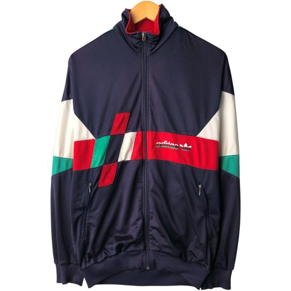  トラックジャケット　M 美品 adidas（アディダス） 古着 ジャージ トラックジャケット メンズM相当