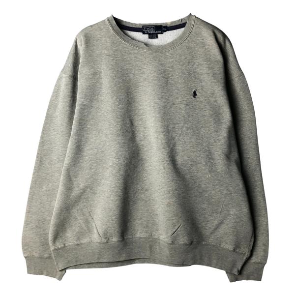 古着 ラルフローレン Ralph Lauren POLO by Ralph Lauren ワンポイントロゴスウェットシャツ トレーナー メンズXL相当/eaa597786 古着 ラルフローレン Ralph Lauren POLO by ワンポイントロゴ