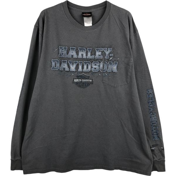 ハーレーダビッドソン　ロンT 2009年　XL Harley-Davidson ハーレーダビッドソン ロンt 楽天市場】古着 00'S