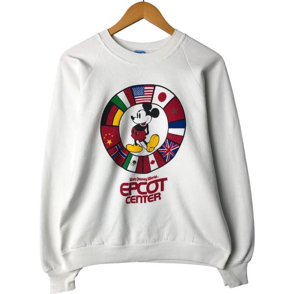 古着 80年代 ディズニー ミッキーマウス 国旗柄 キャラクター