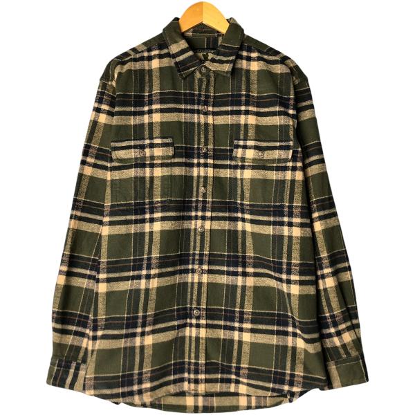 古着 フィールドアンドストリーム FIELD AND STREAM 長袖 ヘビーネル