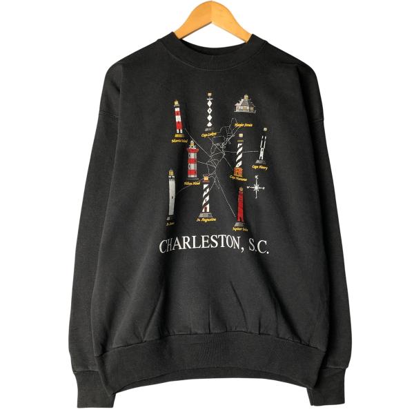 Hanes（ヘインズ） 古着 90年代 Hanes ACTIVEWEAR プリントスウェット