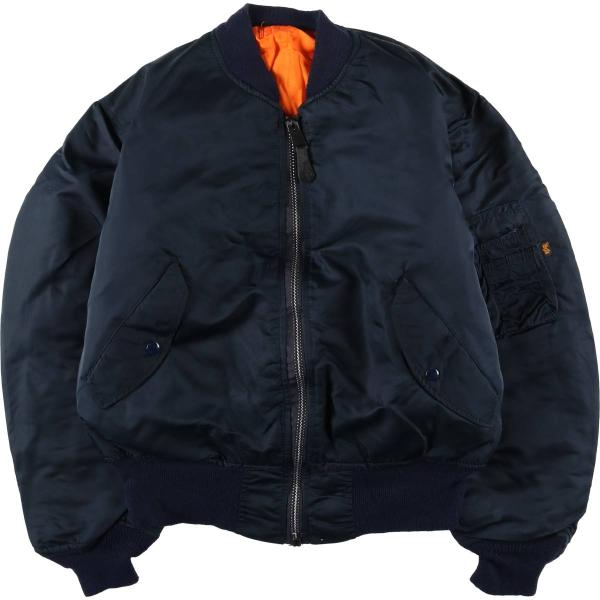 古着 90年代 民間品 アルファ ALPHA MA-1タイプ 中綿入り ミリタリー