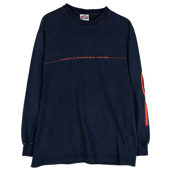 Hanes（ヘインズ） 古着 90年代 Hanes BEEFY-T 青タグ ロングTシャツ