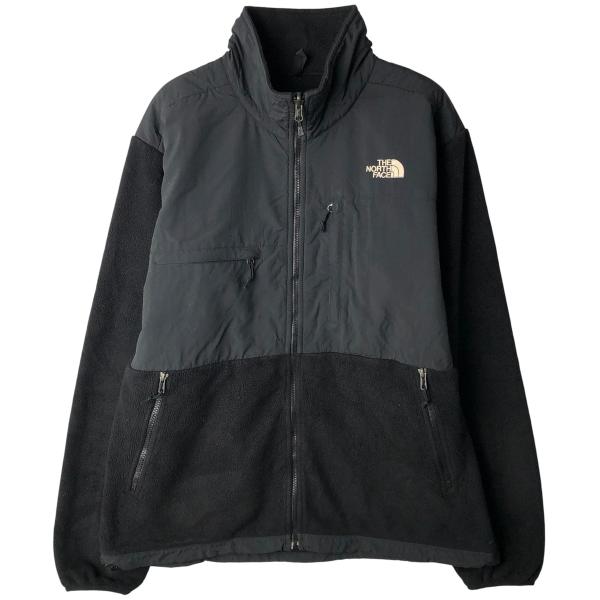 THE NORTH FACE - ザノースフェイス メンズL相当 刺繍ロゴ アウター 羽織 フリース ジャケット THE NORTH FACE（ザ ノースフェイス） 古着 デナリジャケット ナイロン