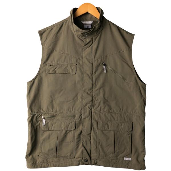 【M】Columbia ハンティング ベスト コロンビア フィッシング Columbia（コロンビア） 古着 00年代 Columbia TITANIUM フィッシング